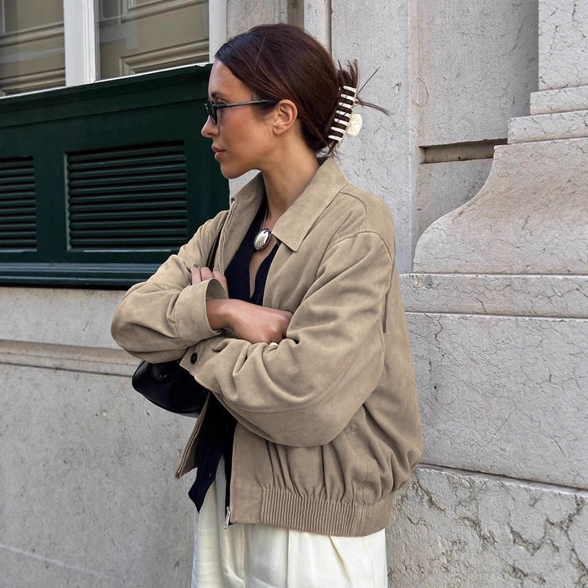 Damer Lätt Oversized Jacka i mjukt material Mirla-Eva Jonsson