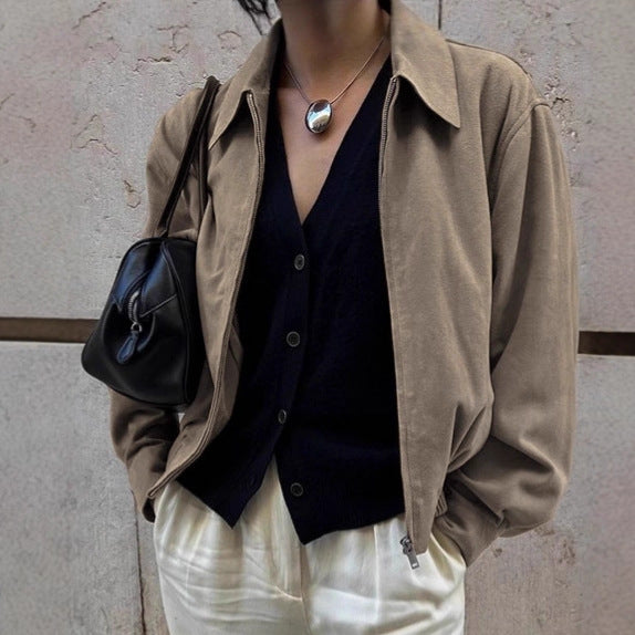 Damer Lätt Oversized Jacka i mjukt material Mirla-Eva Jonsson