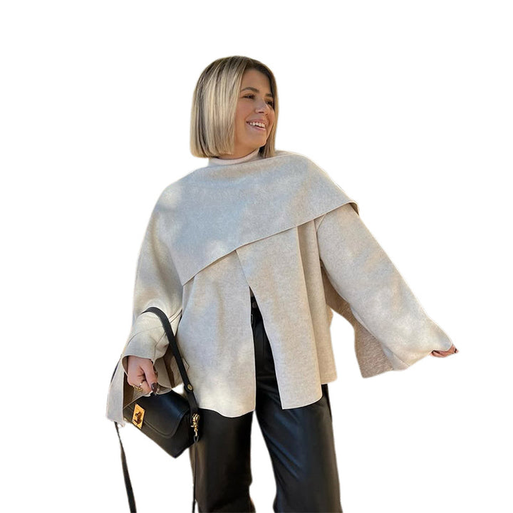 Damer Lätt Oversized Stickad Jacka Mirla-Eva Jonsson