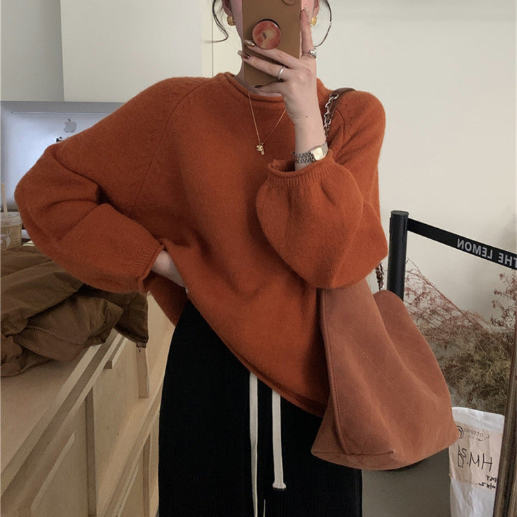 Damer Lätt Sweatshirt med Voluminösa Ärmar och Mjukt Material Mirla-Eva Jonsson