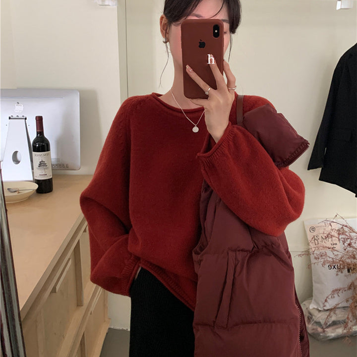 Damer Lätt Sweatshirt med Voluminösa Ärmar och Mjukt Material Mirla-Eva Jonsson