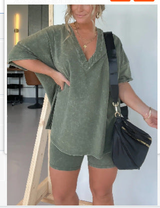 Damer Lätt T-shirt och Shortskombinationsset Mirla-Eva Jonsson