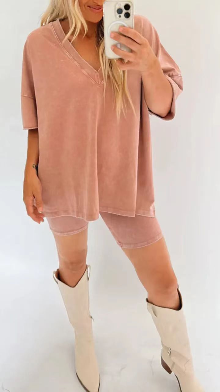 Damer Lätt T-shirt och Shortskombinationsset Mirla-Eva Jonsson