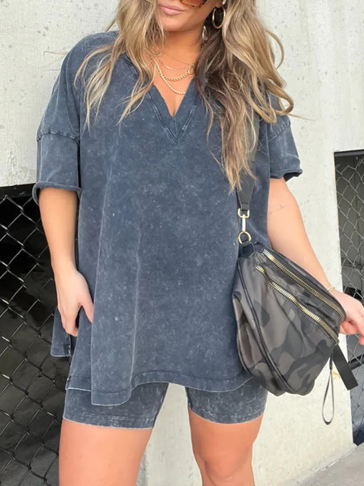 Damer Lätt T-shirt och Shortskombinationsset Mirla-Eva Jonsson