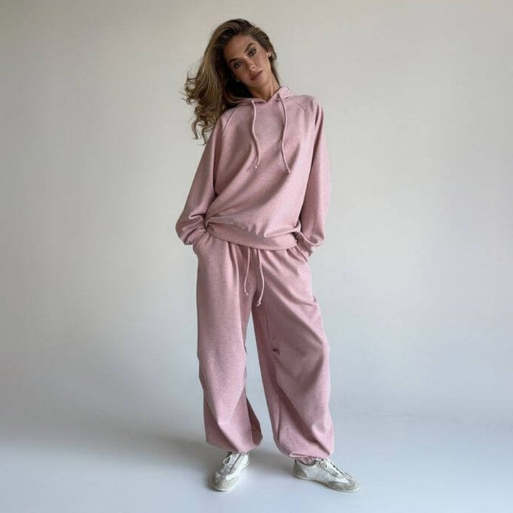 Damer Lätt hoodie och joggingbyxor set Mirla-Eva Jonsson