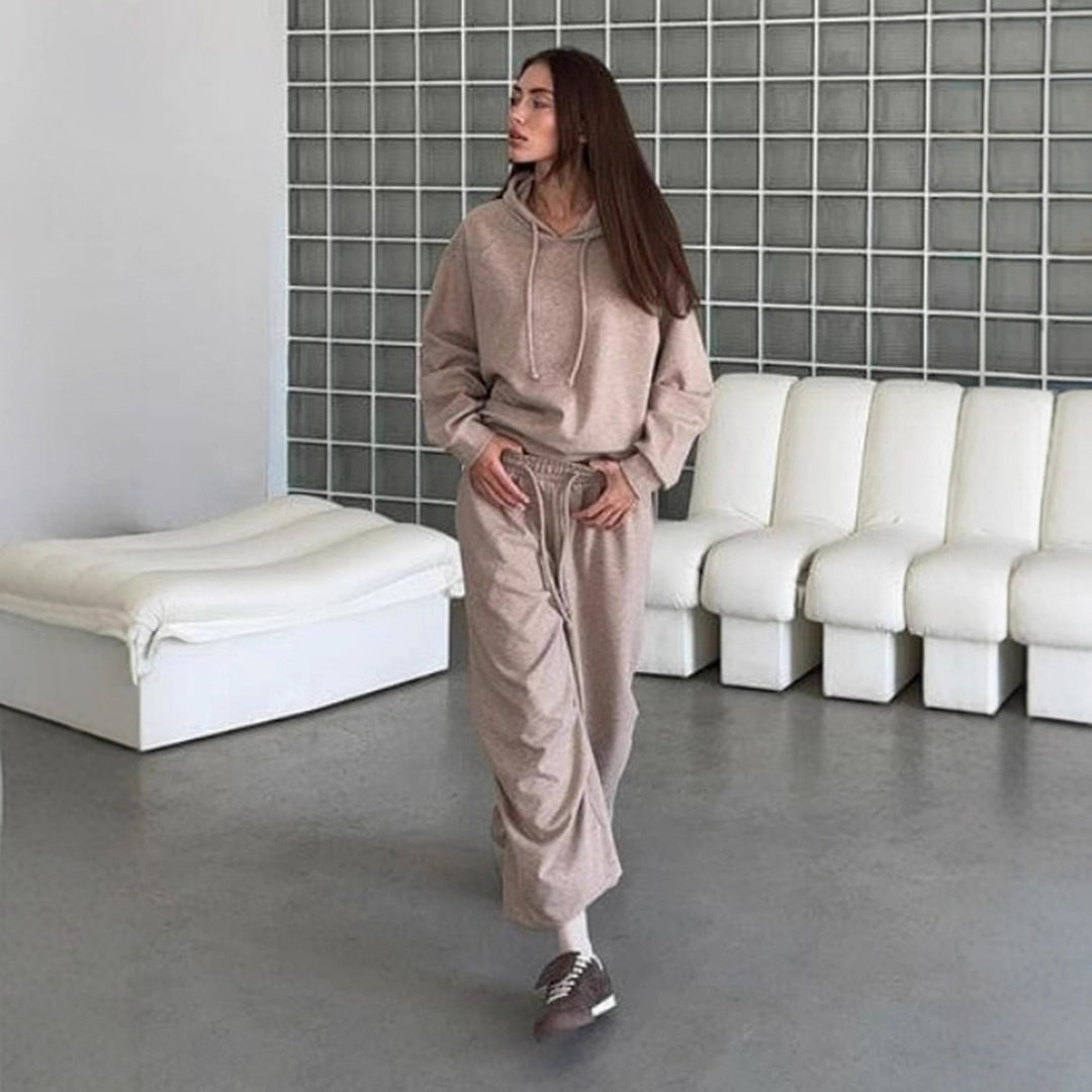 Damer Lätt hoodie och joggingbyxor set Mirla-Eva Jonsson
