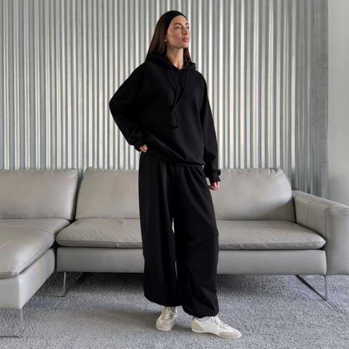 Damer Lätt hoodie och joggingbyxor set Mirla-Eva Jonsson