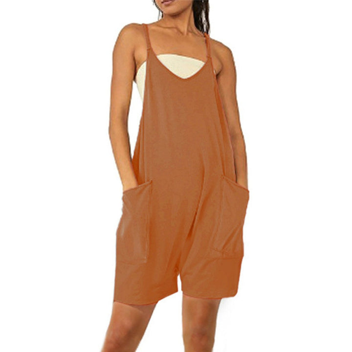 Damer Lätt jumpsuit med djup urringning och praktiska fickor Mirla-Eva Jonsson
