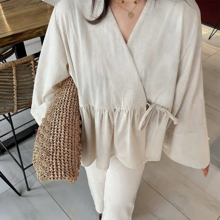 Damer Lätt loungewear-set med lös passform Eva Jonsson-Eva Jonsson