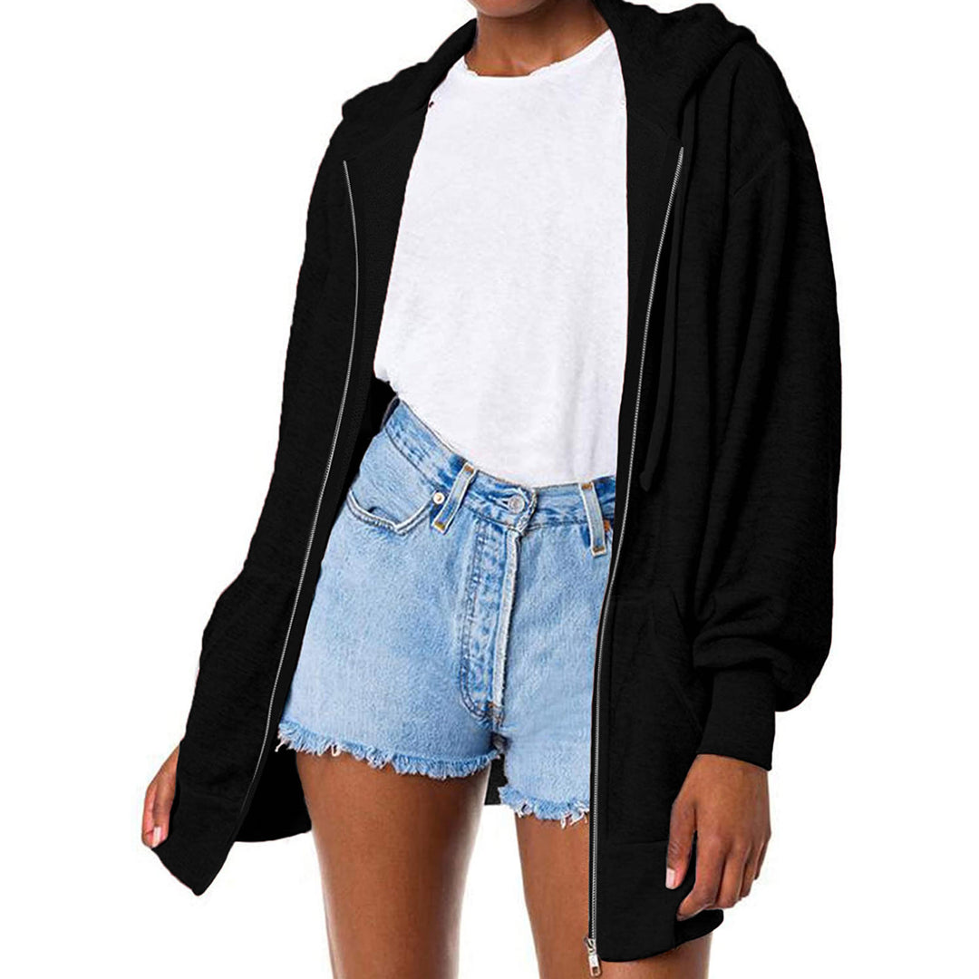 Damer Lätt oversized huvtröja Mirla-Eva Jonsson