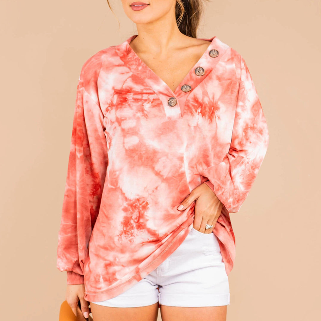Damer Lätt oversized skjorta med knappslå Mirla-Eva Jonsson