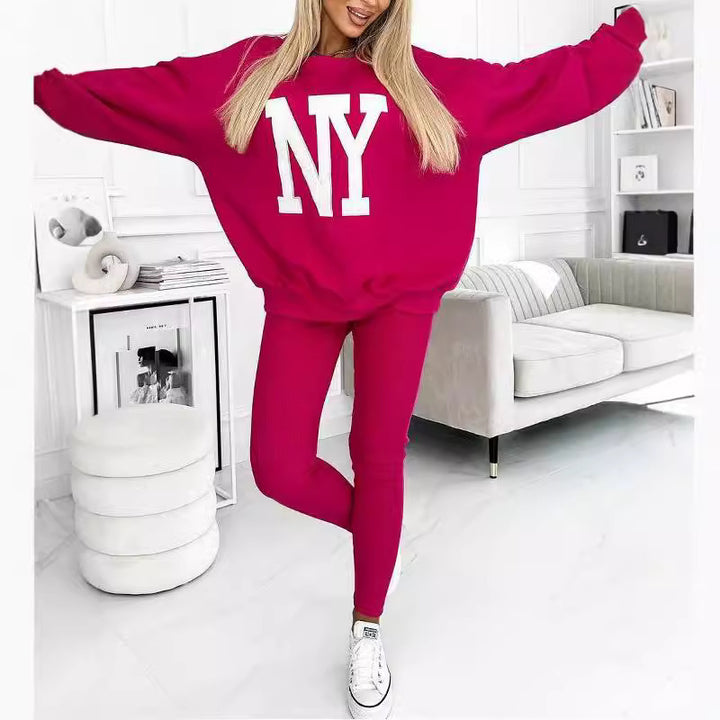 Damer Lätt sweatshirt med oversized skärning och trendig logga Eva Jonsson-Eva Jonsson