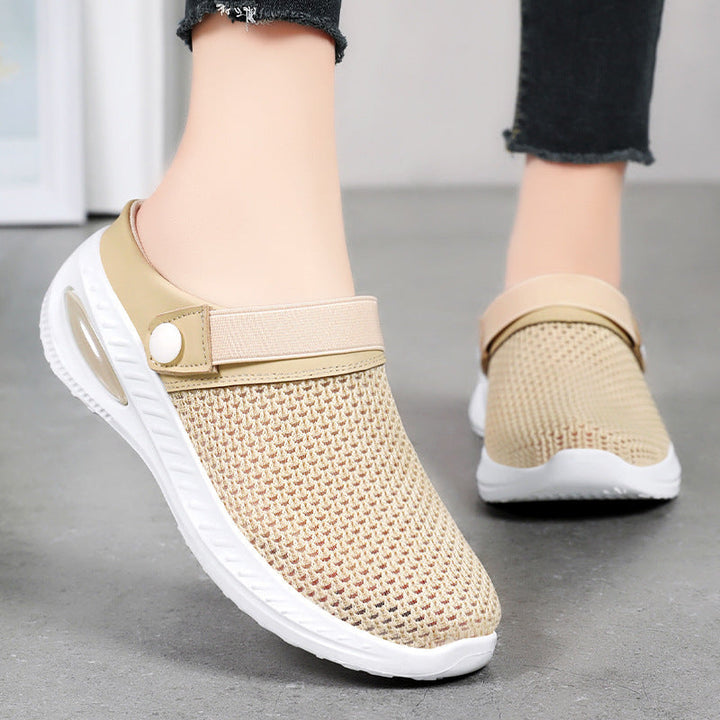 Damer Lätta Clogs med Andningsbart Ovanmaterial och Flexibelt Fotbädd Mirla-Eva Jonsson