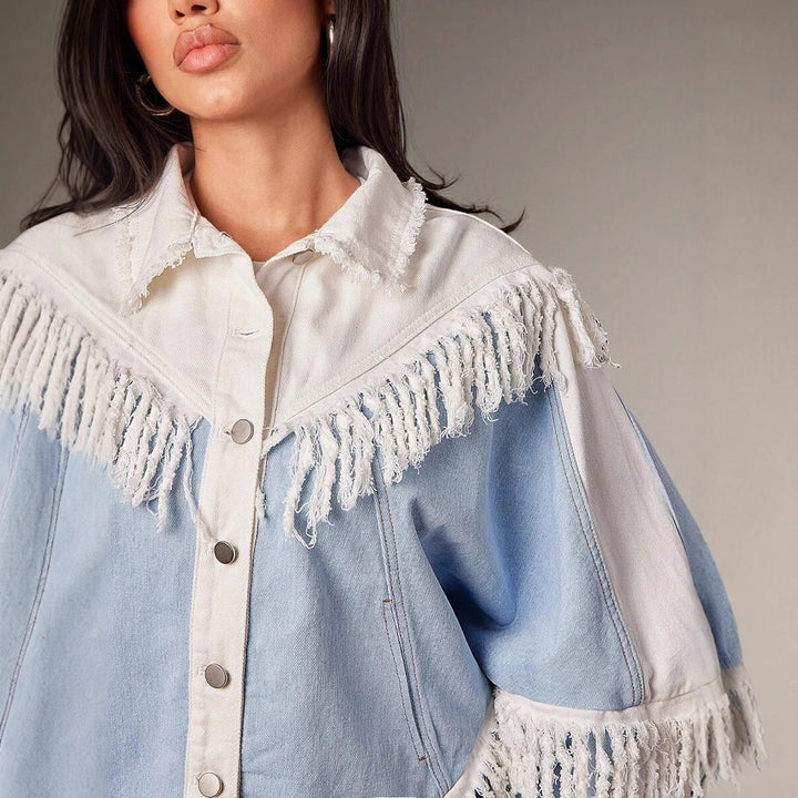 Damer Lättsam Frans-Denimjacka Mirla-Eva Jonsson