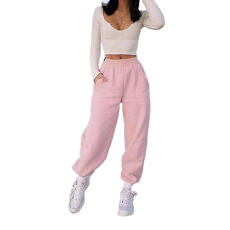 Damer Lättsam Joggingbyxa med elastisk midja och sidofickor Mirla-Eva Jonsson