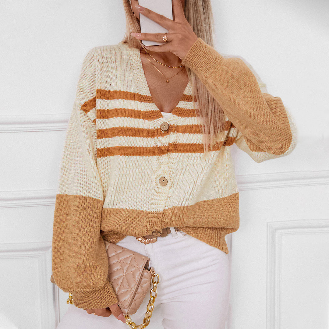 Damer Layering Stickad jacka Eva Jonsson-Eva Jonsson