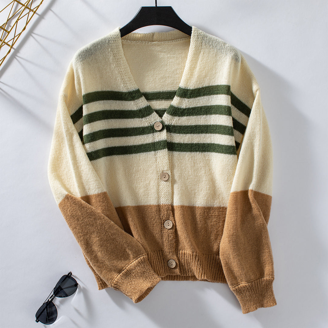 Damer Layering Stickad jacka Mirla-Eva Jonsson