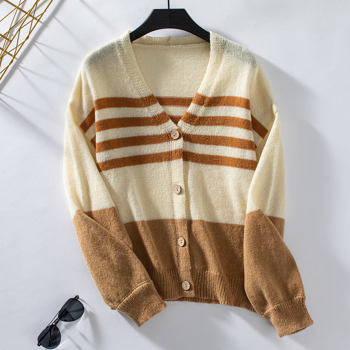 Damer Layering Stickad jacka Mirla-Eva Jonsson