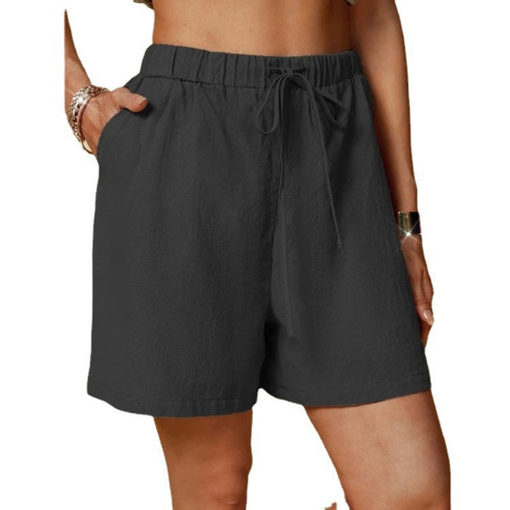 Damer Lediga Shorts med Elastisk Midja och Praktiska Sidofickor Mirla-Eva Jonsson