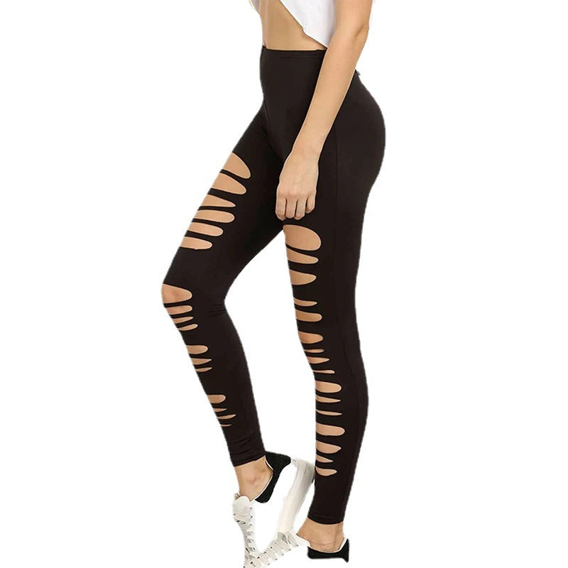 Damer Leggings med raffinerad Cut-Out Design Mirla-Eva Jonsson