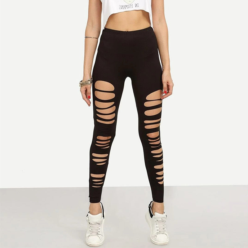 Damer Leggings med raffinerad Cut-Out Design Mirla-Eva Jonsson