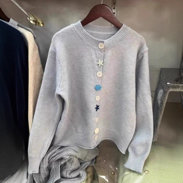 Damer Lekfull Stickad Tröja Mirla-Eva Jonsson