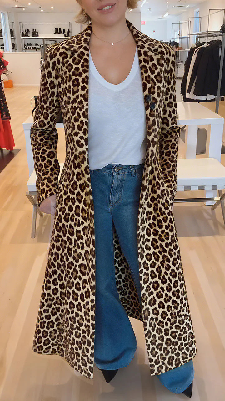 Damer Leopardmönster Kappa Mirla-Eva Jonsson
