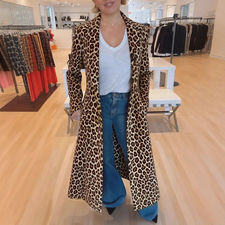 Damer Leopardmönster Kappa Mirla-Eva Jonsson