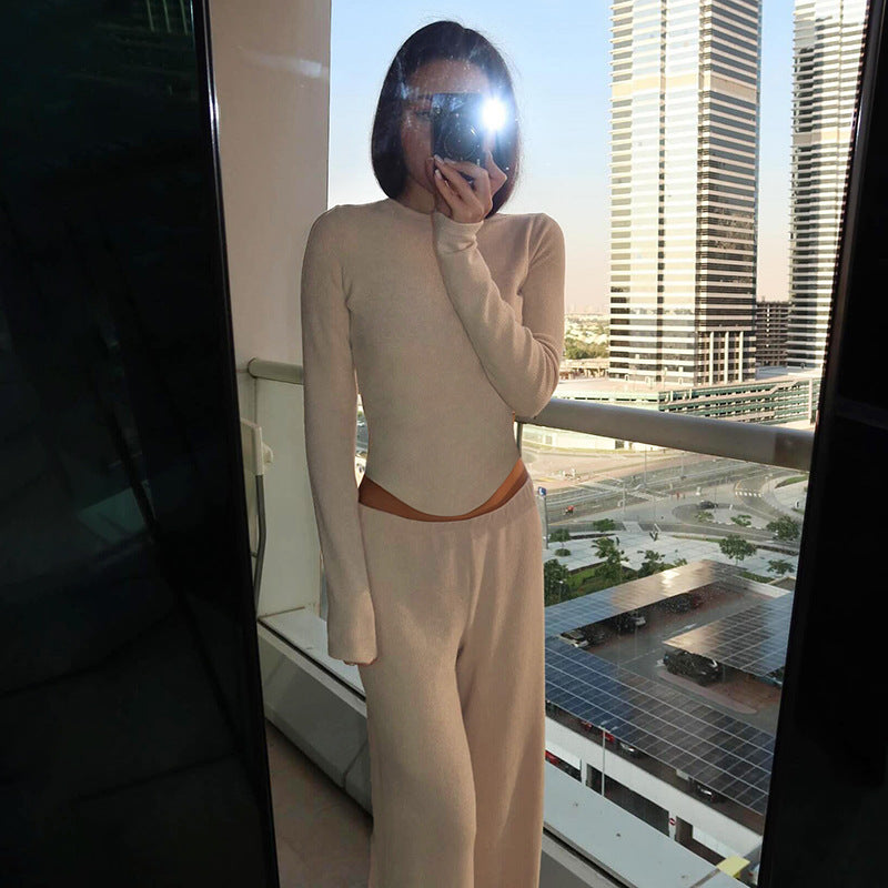 Damer Loose-Fit Loungebyxor med elastisk midja och mjukt material Mirla-Eva Jonsson