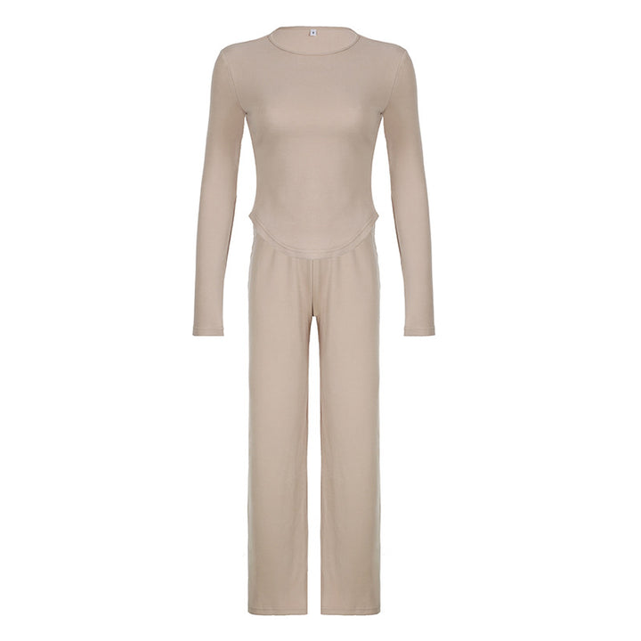 Damer Loose-Fit Loungebyxor med elastisk midja och mjukt material Mirla-Eva Jonsson