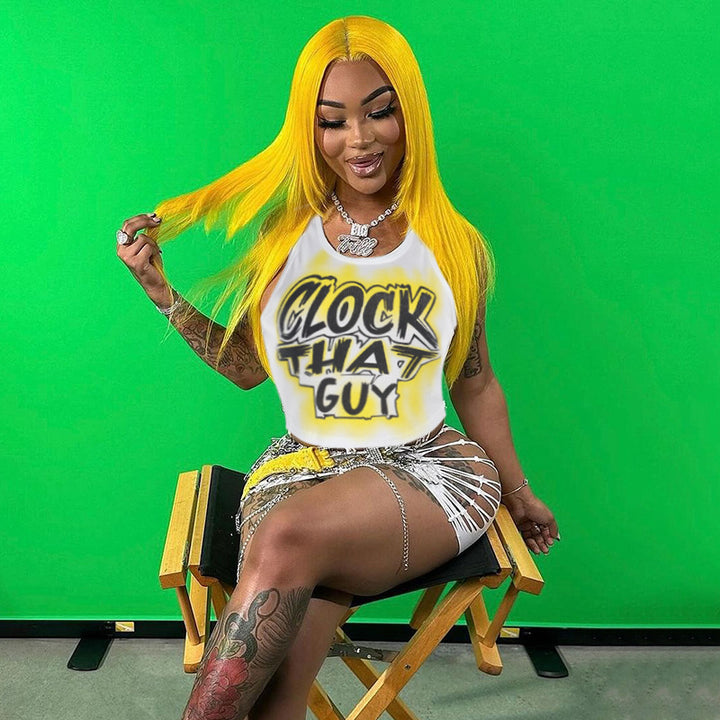 Damer Löst T-shirt med Tryck och Avslappnad Skärning Mirla-Eva Jonsson