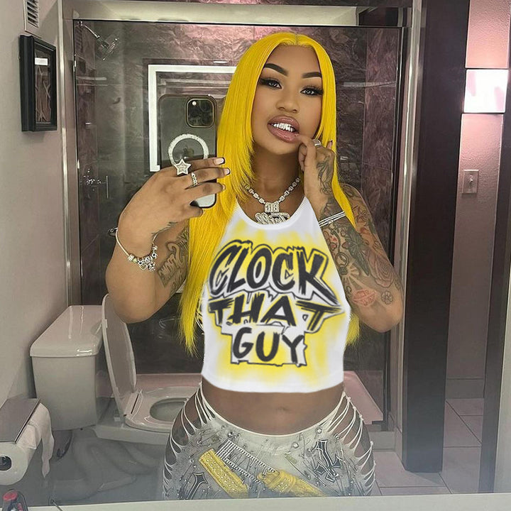 Damer Löst T-shirt med Tryck och Avslappnad Skärning Mirla-Eva Jonsson