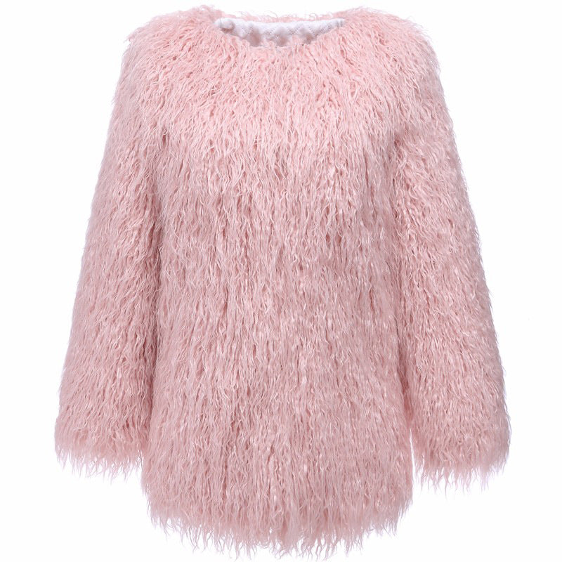 Damer Luddig konstfleece överskott rock Mirla-Eva Jonsson