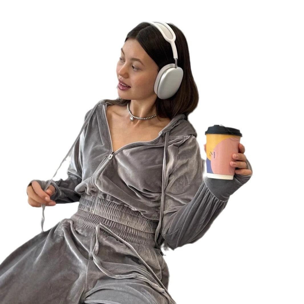Damer Lyxig Fleece-Loungewear-Set Eva Jonsson-Eva Jonsson