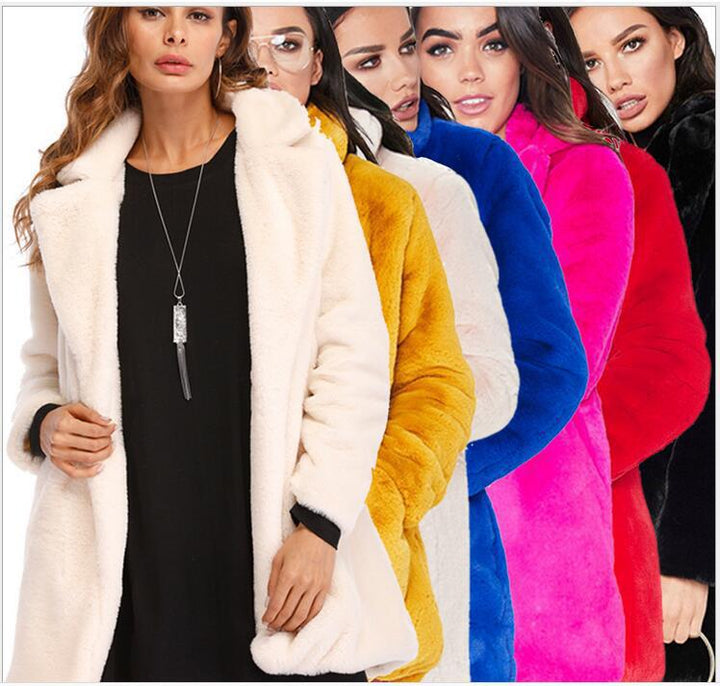 Damer Lyxig Fleecejacka i Oversized-snitt Mirla-Eva Jonsson