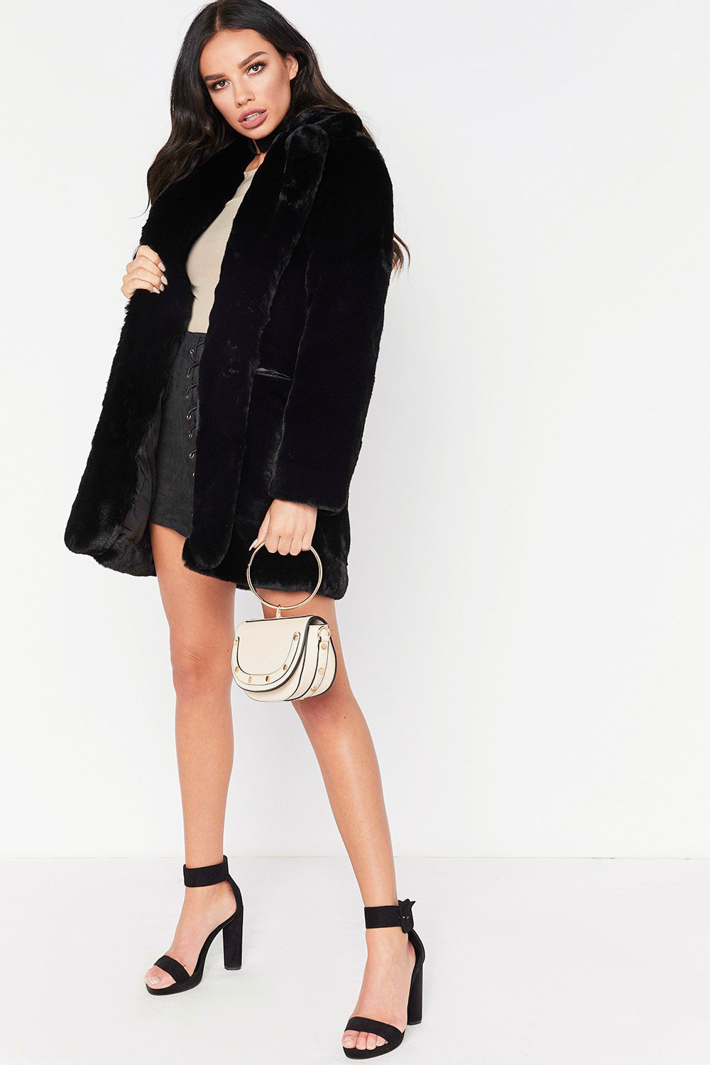 Damer Lyxig Fleecejacka i Oversized-snitt Mirla-Eva Jonsson