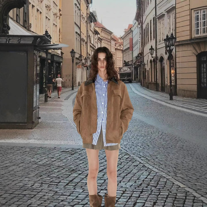 Damer Lyxig Suluijacka med modern ståkrage Mirla-Eva Jonsson