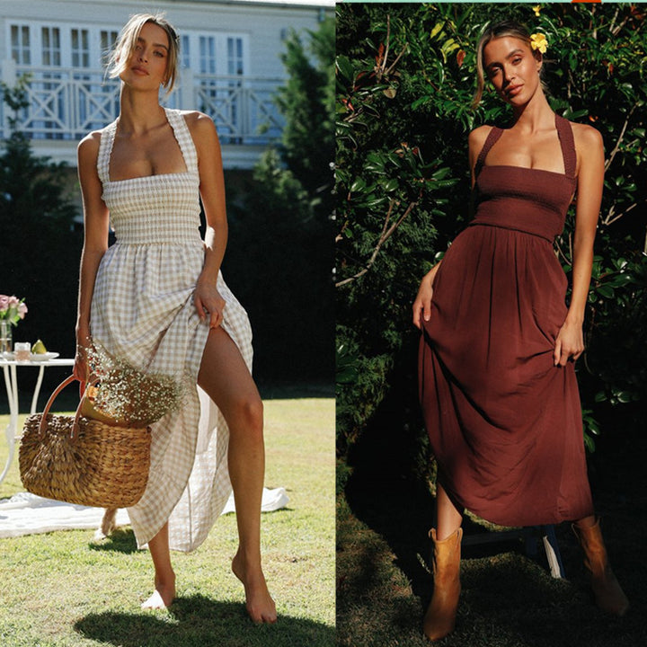 Damer Maxi Klänning i Boho Stil Mirla-Eva Jonsson