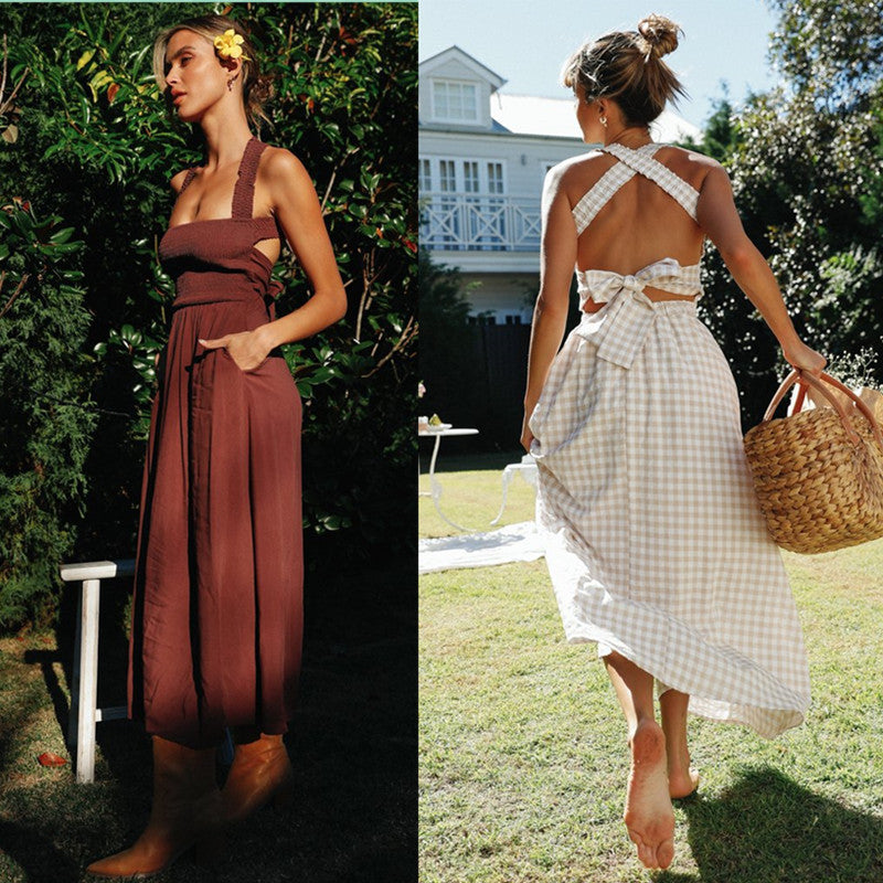 Damer Maxi Klänning i Boho Stil Mirla-Eva Jonsson