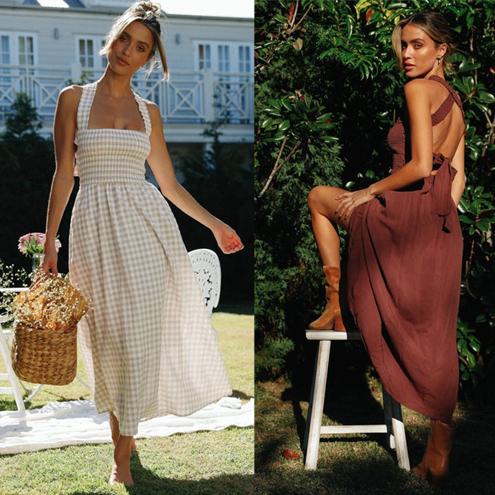 Damer Maxi Klänning i Boho Stil Mirla-Eva Jonsson