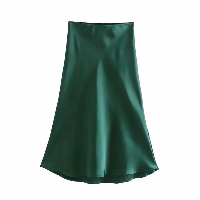 Damer Maxi-kjol i flödande tyg med elegant fall Mirla-Eva Jonsson