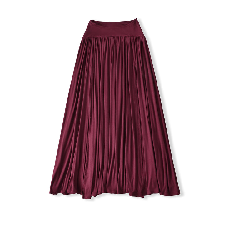 Damer Maxi-kjol med elegant plissering och hög midja Mirla-Eva Jonsson