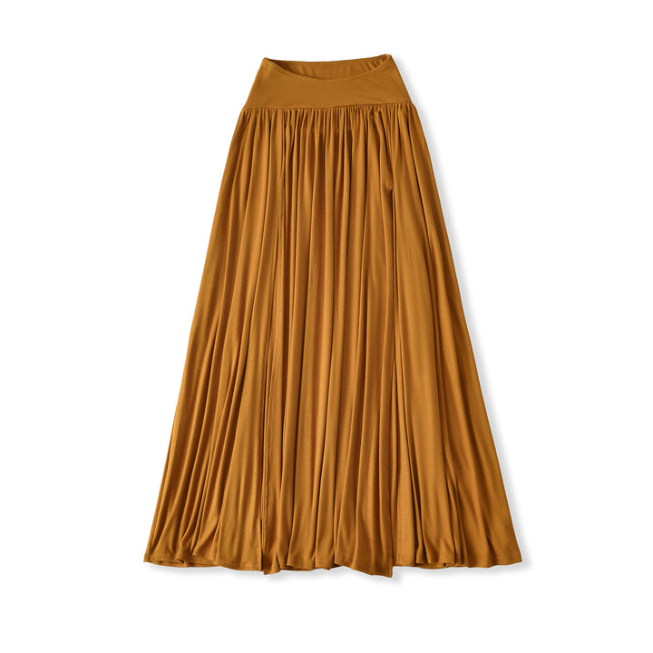 Damer Maxi-kjol med elegant plissering och hög midja Mirla-Eva Jonsson