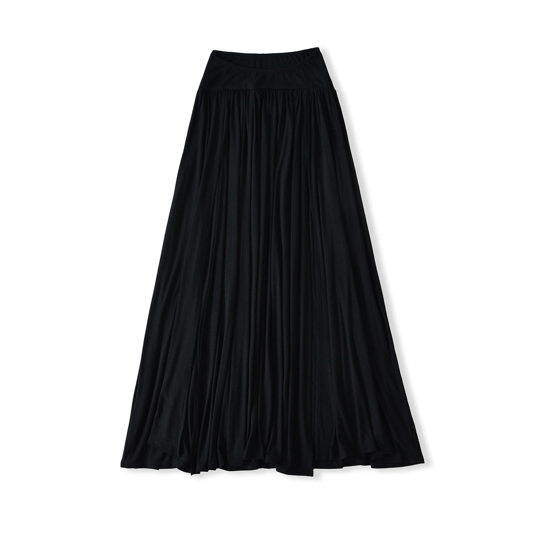 Damer Maxi-kjol med elegant plissering och hög midja Mirla-Eva Jonsson
