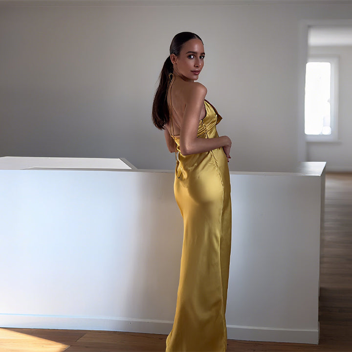 Damer Maxi-klänning med elegant design och unik broderi Mirla-Eva Jonsson