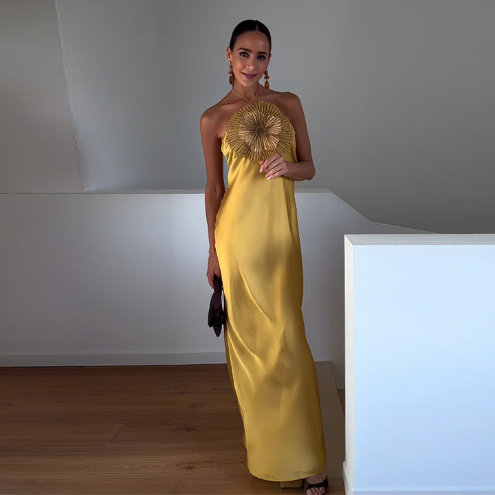 Damer Maxi-klänning med elegant design och unik broderi Mirla-Eva Jonsson