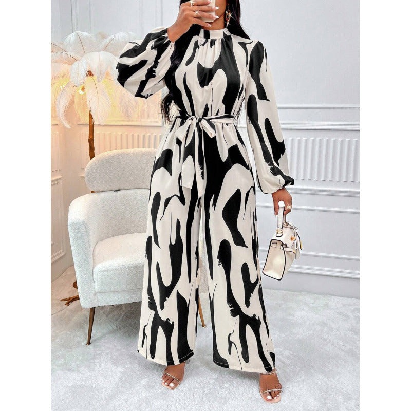 Damer Maxiklänning med stiligt omslag design och eleganta puffärmar Mirla-Eva Jonsson
