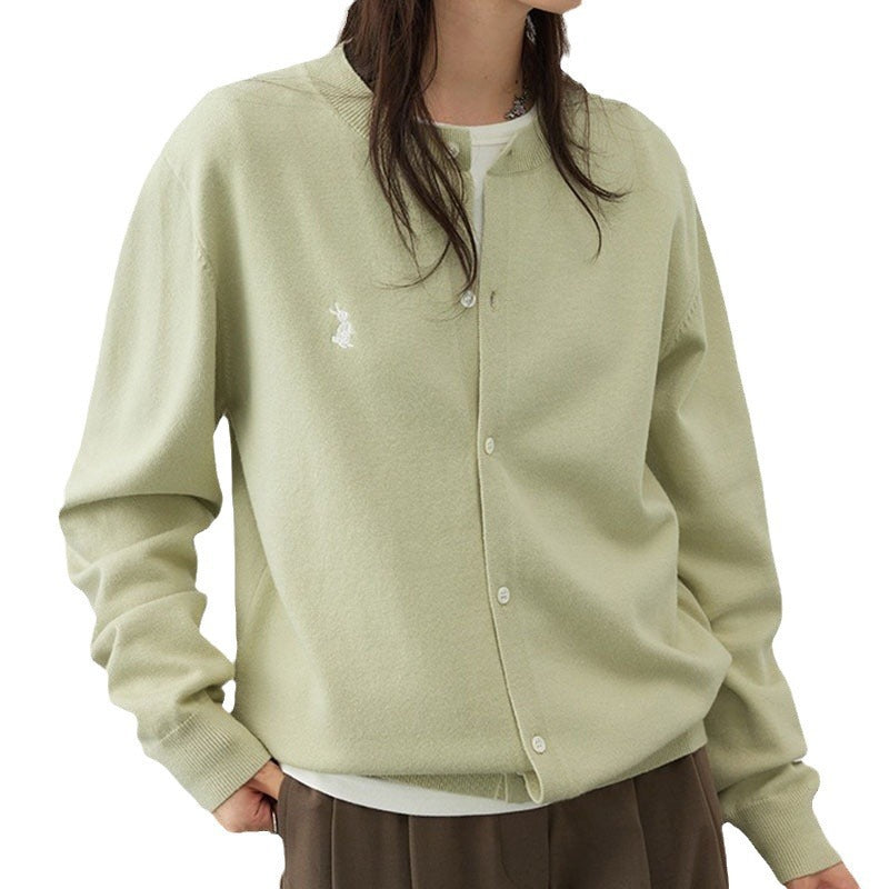 Damer Mjuk Cardigan med Fina Knapdetails och Elegant Design Mirla-Eva Jonsson