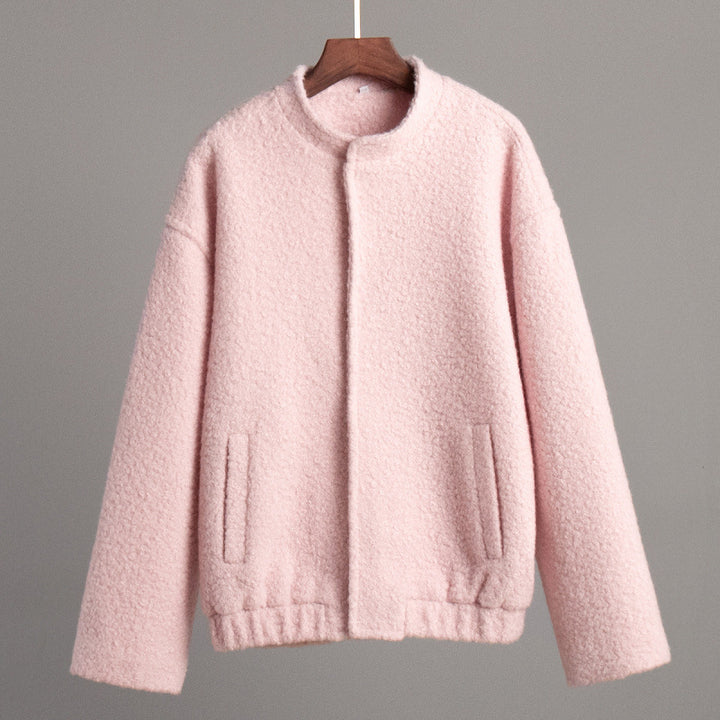 Damer Mjuk Hoodiejacka av teddy med sidofickor Mirla-Eva Jonsson