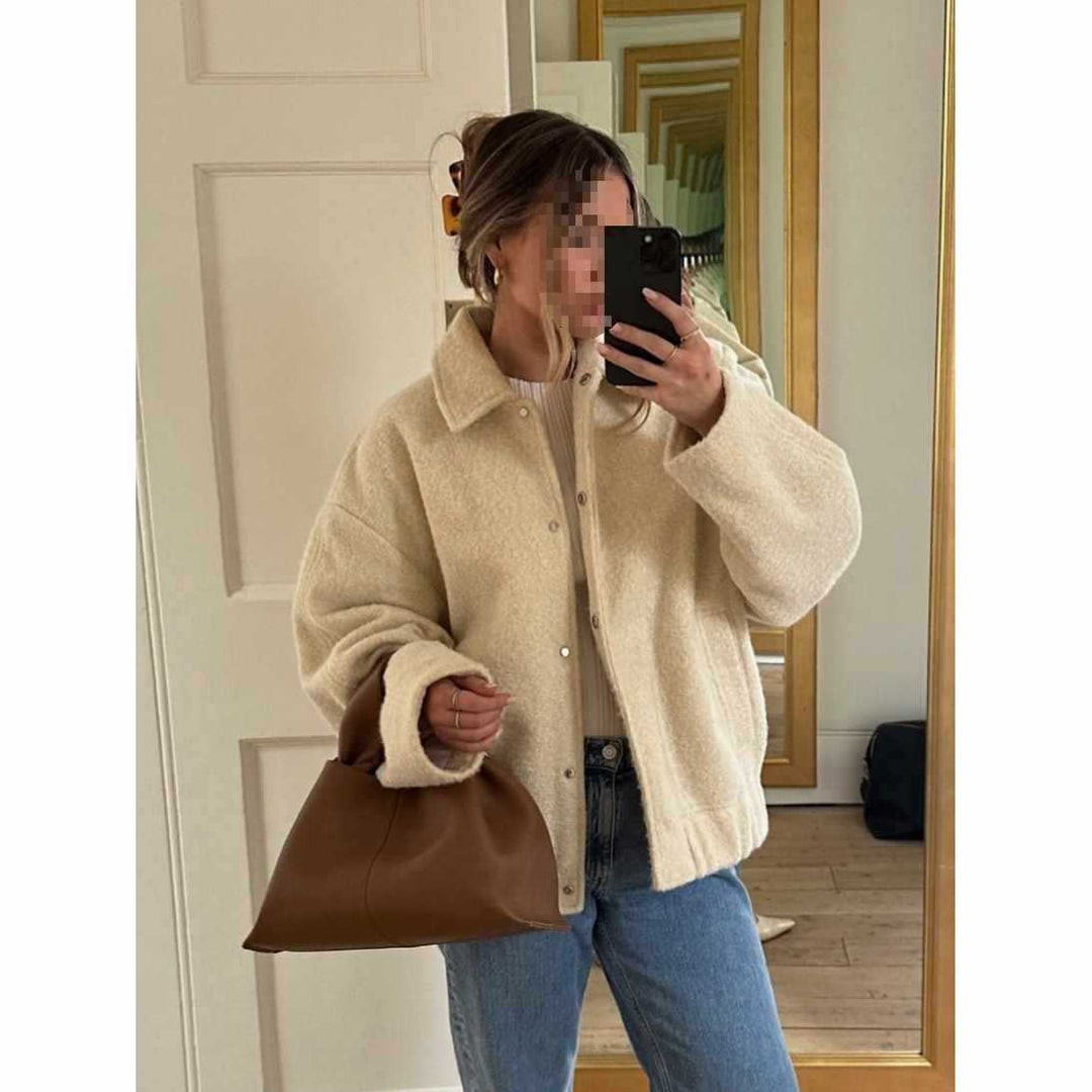 Damer Mjuk Teddyjacka Mirla-Eva Jonsson